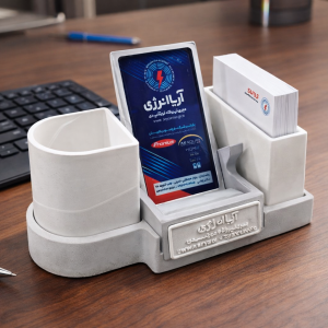 ست رومیزی بتنی مدل آریانا